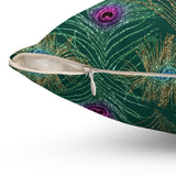1PCF Peacock Feather Pillow