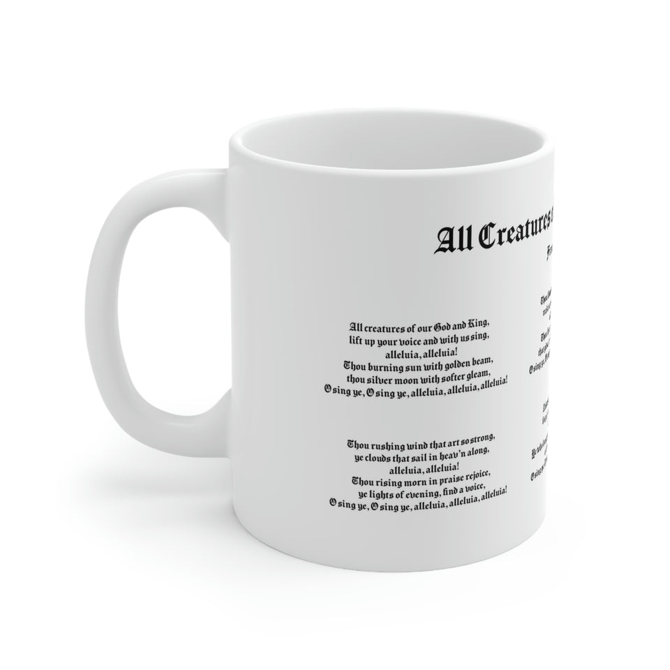 12H  Creatures of Our God God and King Mug