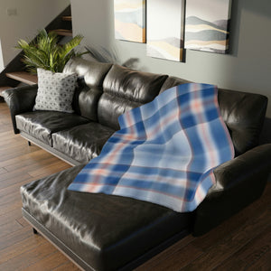 5CB  Colorful Plaid Blanket