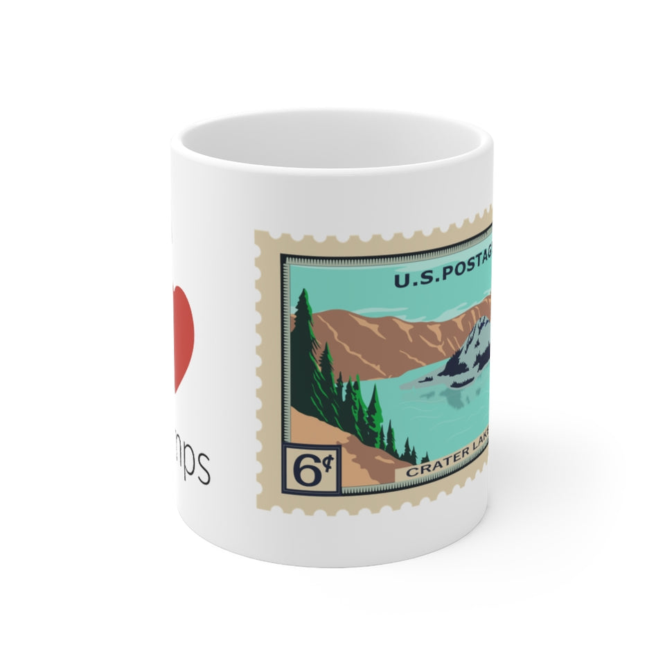 7NPS  Crater Lake Stamp Mug
