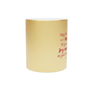 14SGM  Silver and Gold Christian Mug