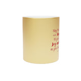14SGM  Silver and Gold Christian Mug