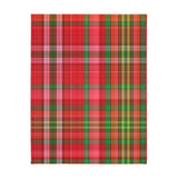 62CB  Colorful Plaid Blanket