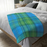 13CB  Colorful Plaid Blanket
