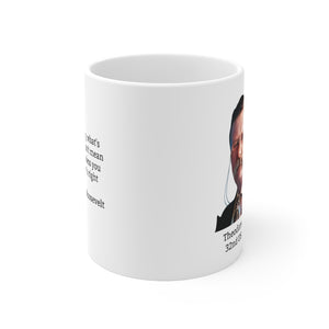 2TRQM  Theodore Roosevelt Historical Quote Mug
