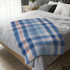 5CB  Colorful Plaid Blanket