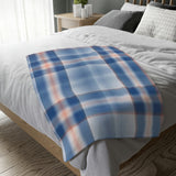 5CB  Colorful Plaid Blanket