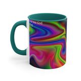40CMSM  Colorful Marble 1 Samuel 2:2  Mug