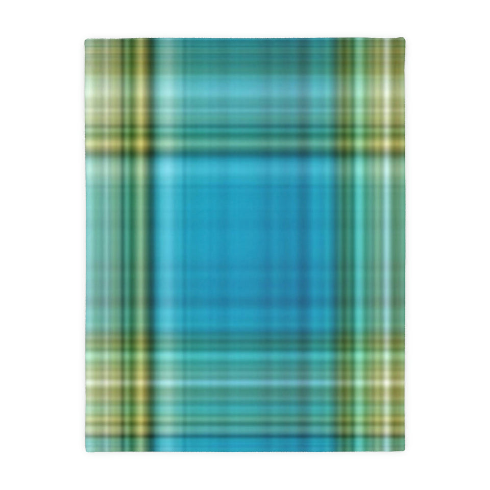 16CB  Colorful Plaid Blanket