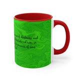 5CMSM  Colorful Marble Colossians 1:13-14 Mug