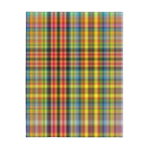 59CB  Colorful Plaid Blanket