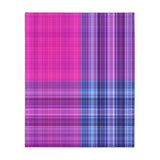 17CB  Colorful Plaid Blanket