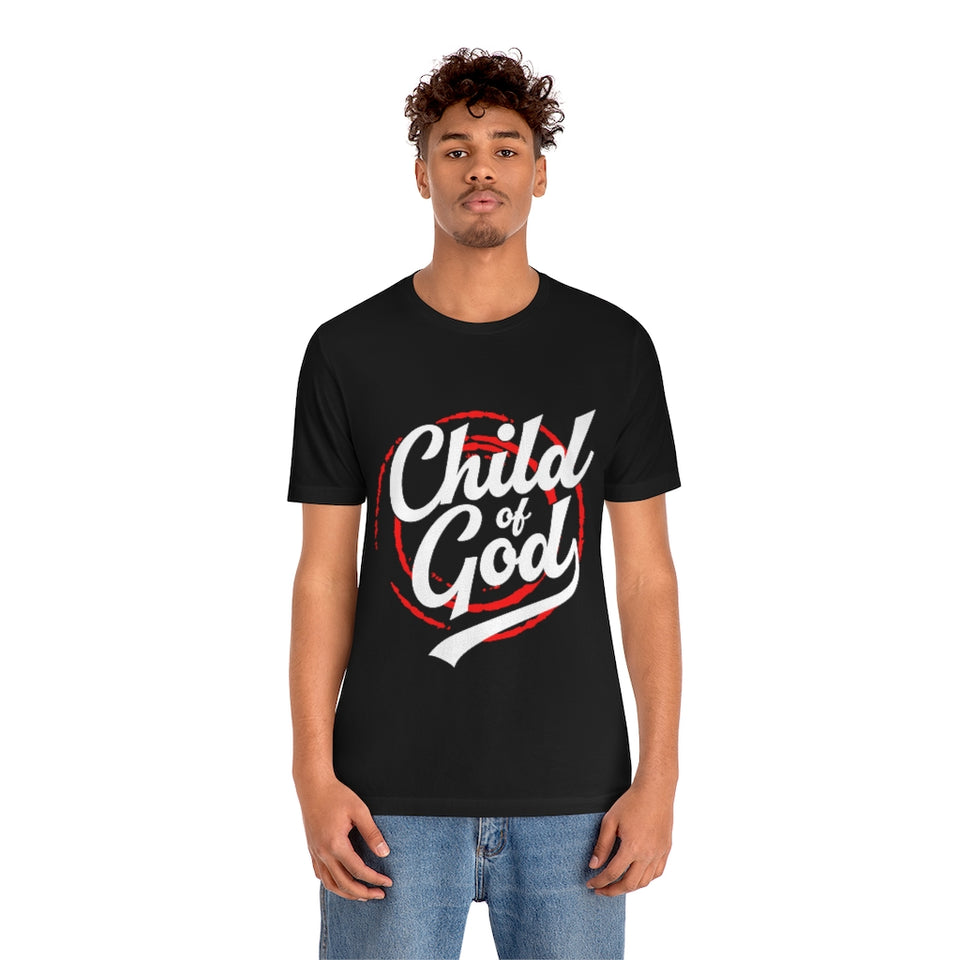 6CTS   Unisex christian t shirt Child of God