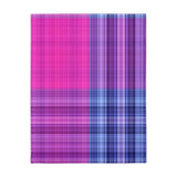 17CB  Colorful Plaid Blanket