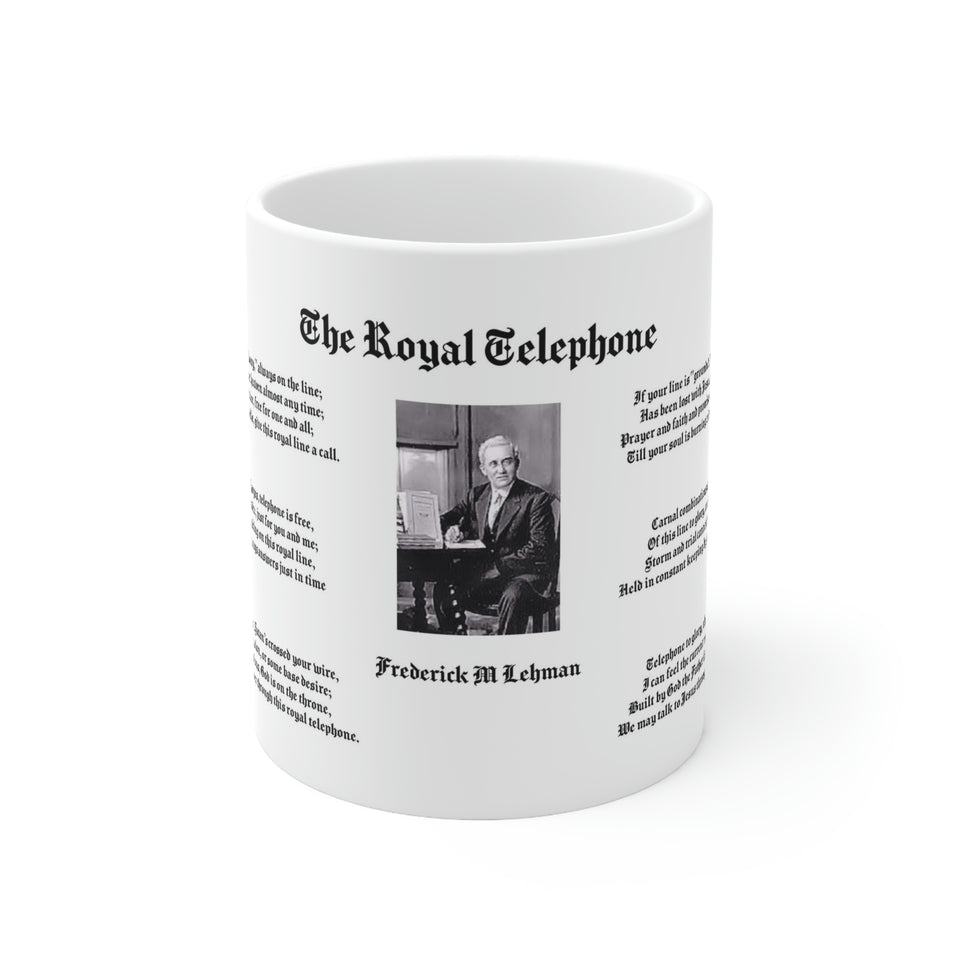 61H  The Royal Telephone Mug
