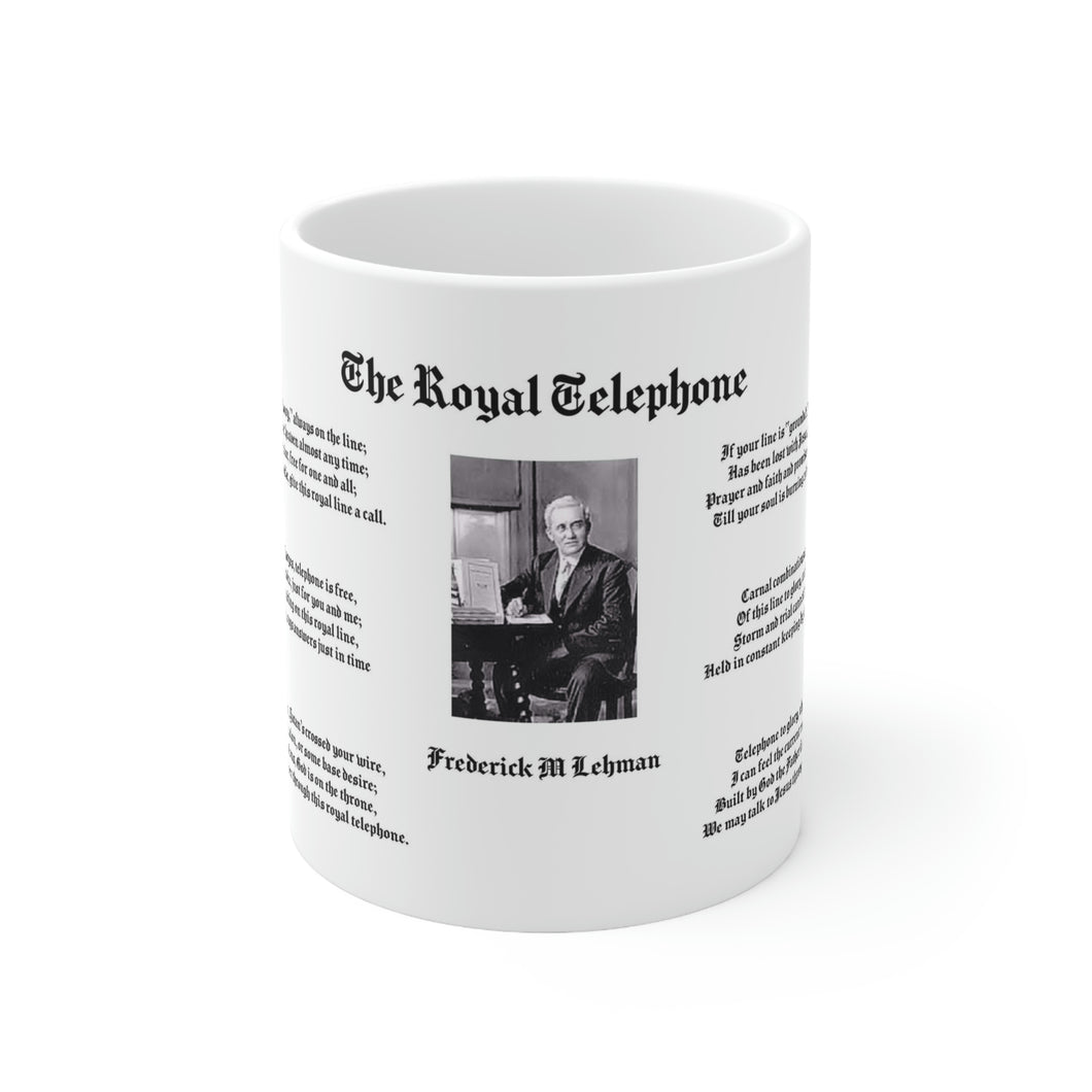 61H  The Royal Telephone Mug