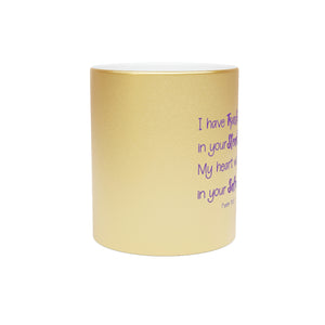 32SGM Silver and Gold Christian Mug