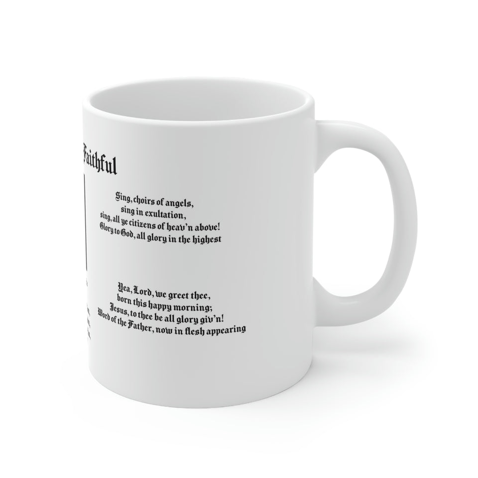 38H  O Come All Ye Faithful Mug