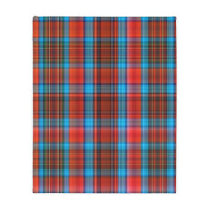 61CB  Colorful Plaid Blanket