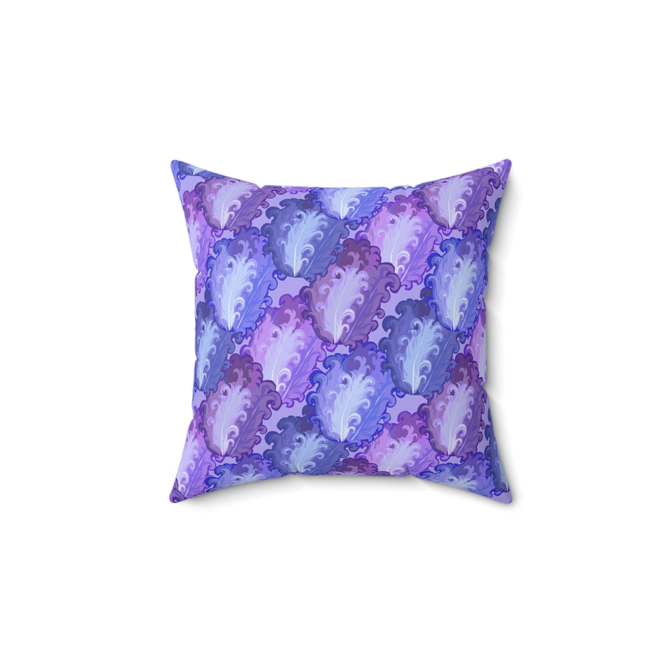 22PCF  Peacock Feather Pillow