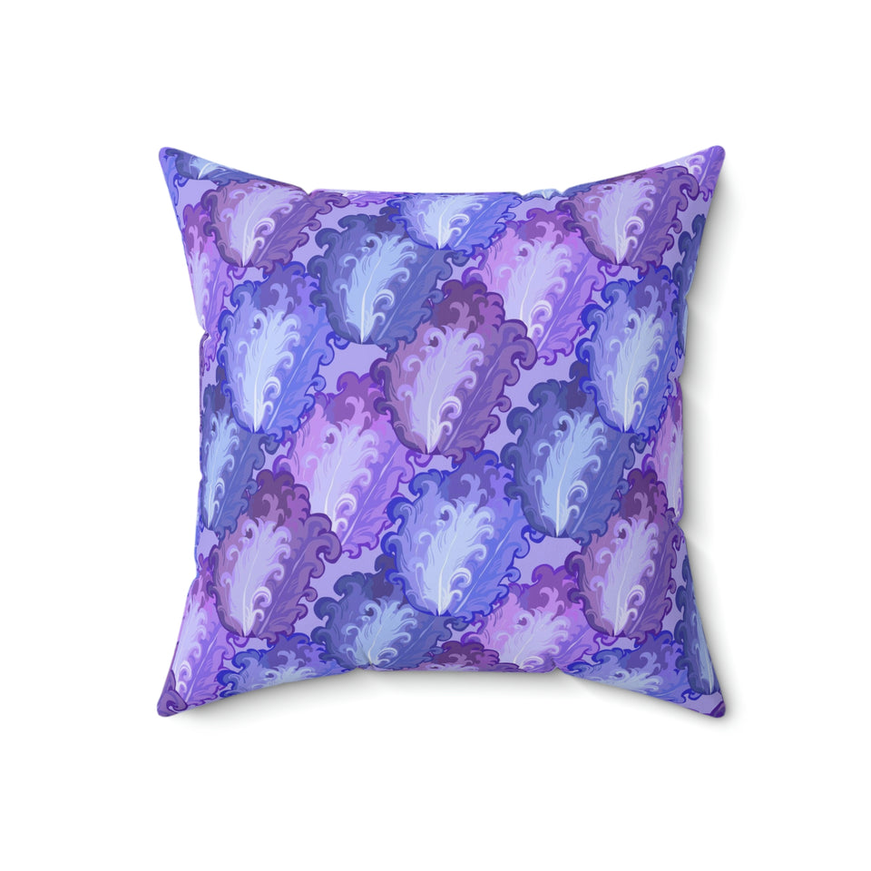 22PCF  Peacock Feather Pillow