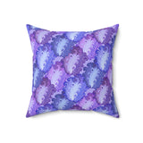 22PCF  Peacock Feather Pillow