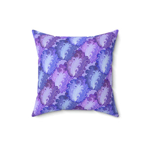 22PCF  Peacock Feather Pillow