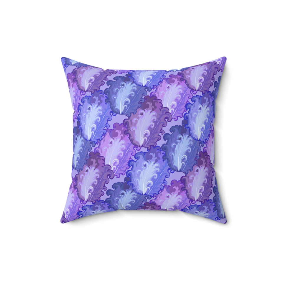 22PCF  Peacock Feather Pillow