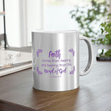 24SGM  Silver and Gold Christian Mugs