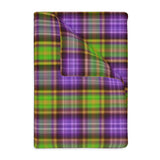 41CB  Colorful Plaid Blanket