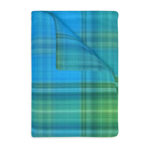 13CB  Colorful Plaid Blanket