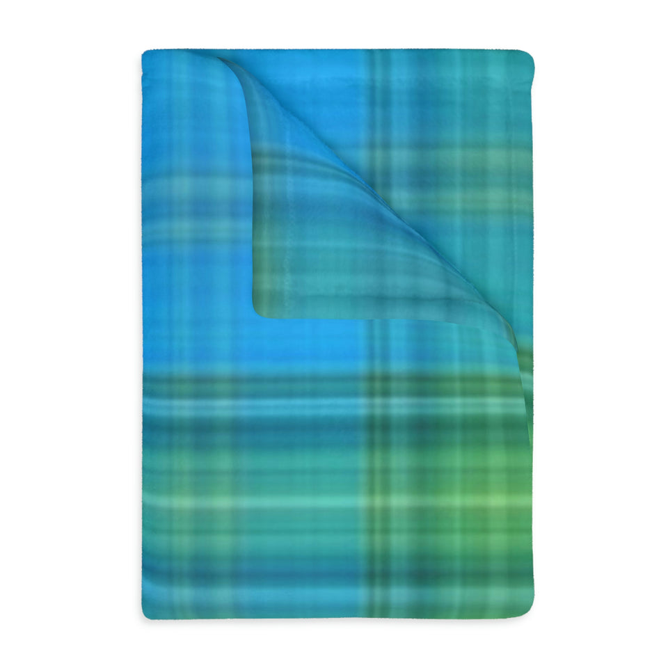 13CB  Colorful Plaid Blanket
