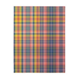 3CB  Colorful Plaid Blanket