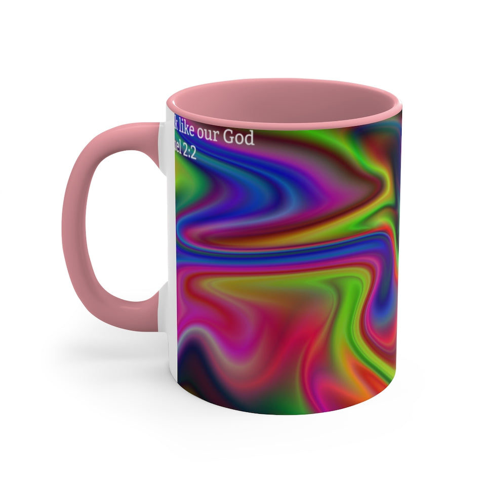 40CMSM  Colorful Marble 1 Samuel 2:2  Mug