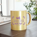 24SGM  Silver and Gold Christian Mugs