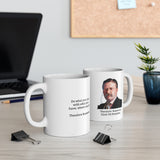 10TRQM  Theodore Roosevelt Historical Quote mug