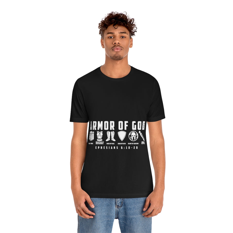 2CTS   Unisex christian t shirt Armor of God