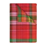 62CB  Colorful Plaid Blanket