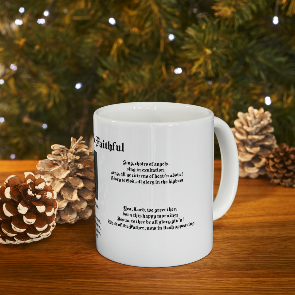38H  O Come All Ye Faithful Mug