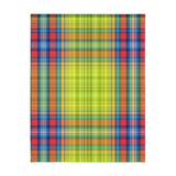 64CB  Colorful Plaid Blanket