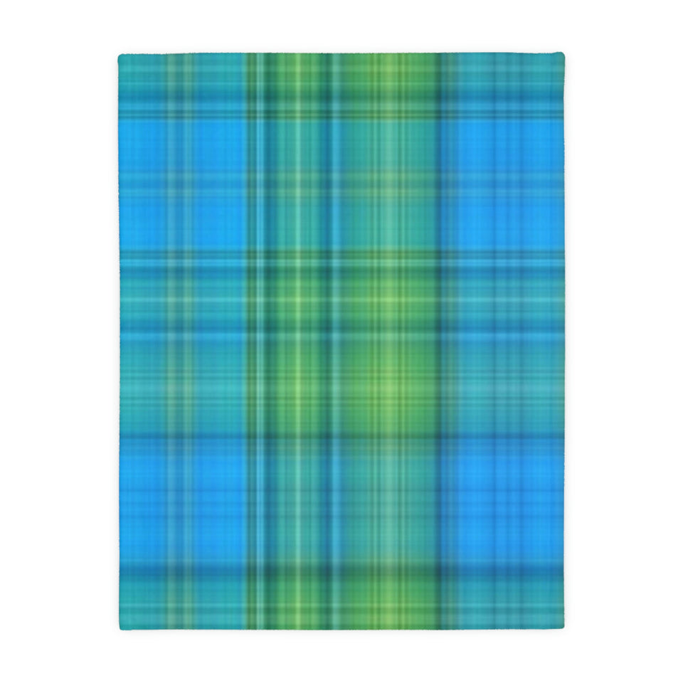 13CB  Colorful Plaid Blanket