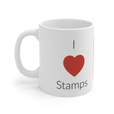 2NPS  Glacier National Park Stamp Mug