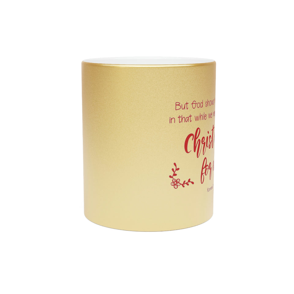 21SGM Silver and Gold Christian Mug