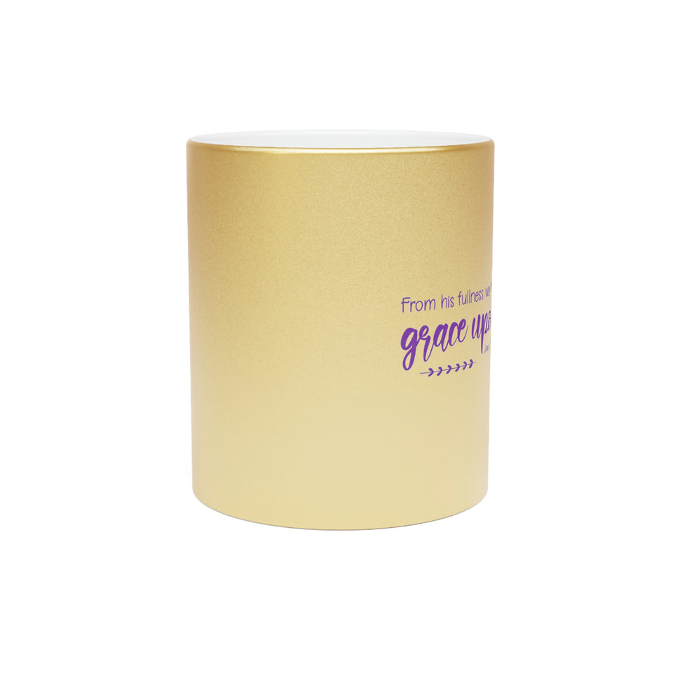 28SGM Silver and Gold Christian Mug