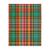 63CB  Colorful Plaid Blanket