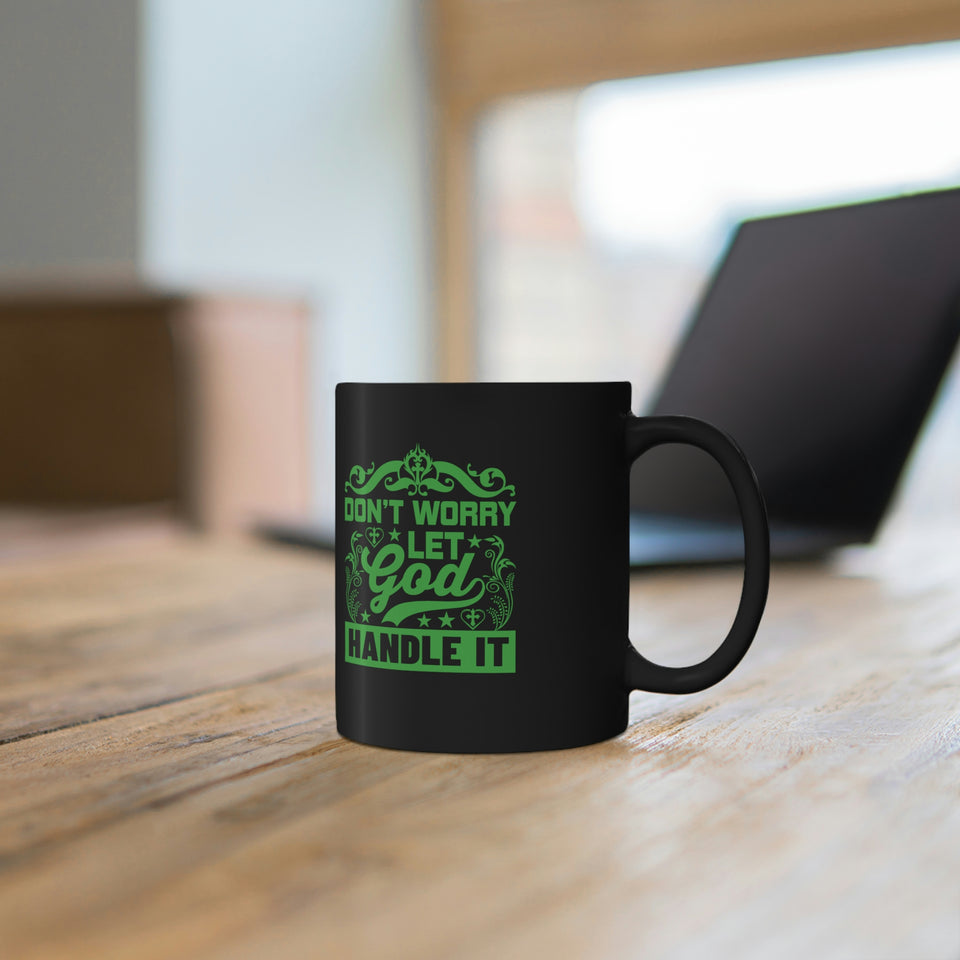 7BM  Black Christian Mug