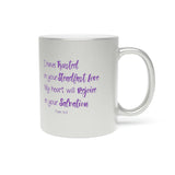 32SGM Silver and Gold Christian Mug