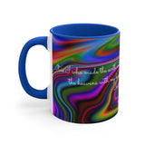 51CMSM  Colorful Marble Isaiah 45:12  Mug