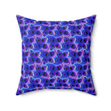 21PCF  Peacock Feather Pillow