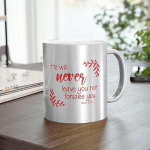 53SGM   Silver and Gold Christian Mug